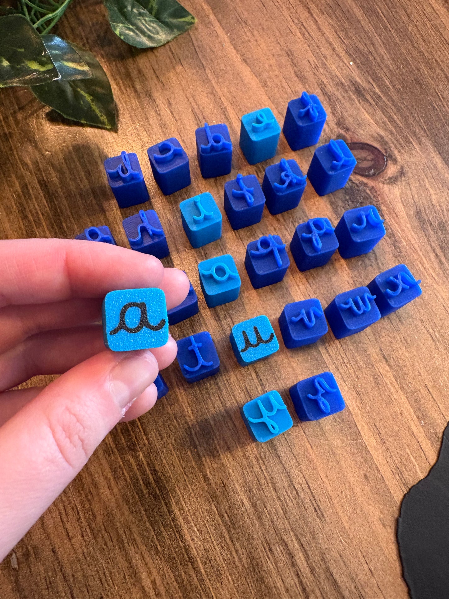 Alphabet pour pâte à modeler