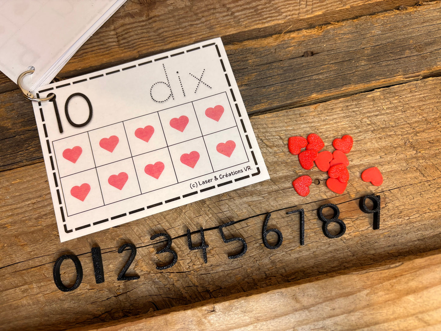 Activité : Dénombrement des coeurs