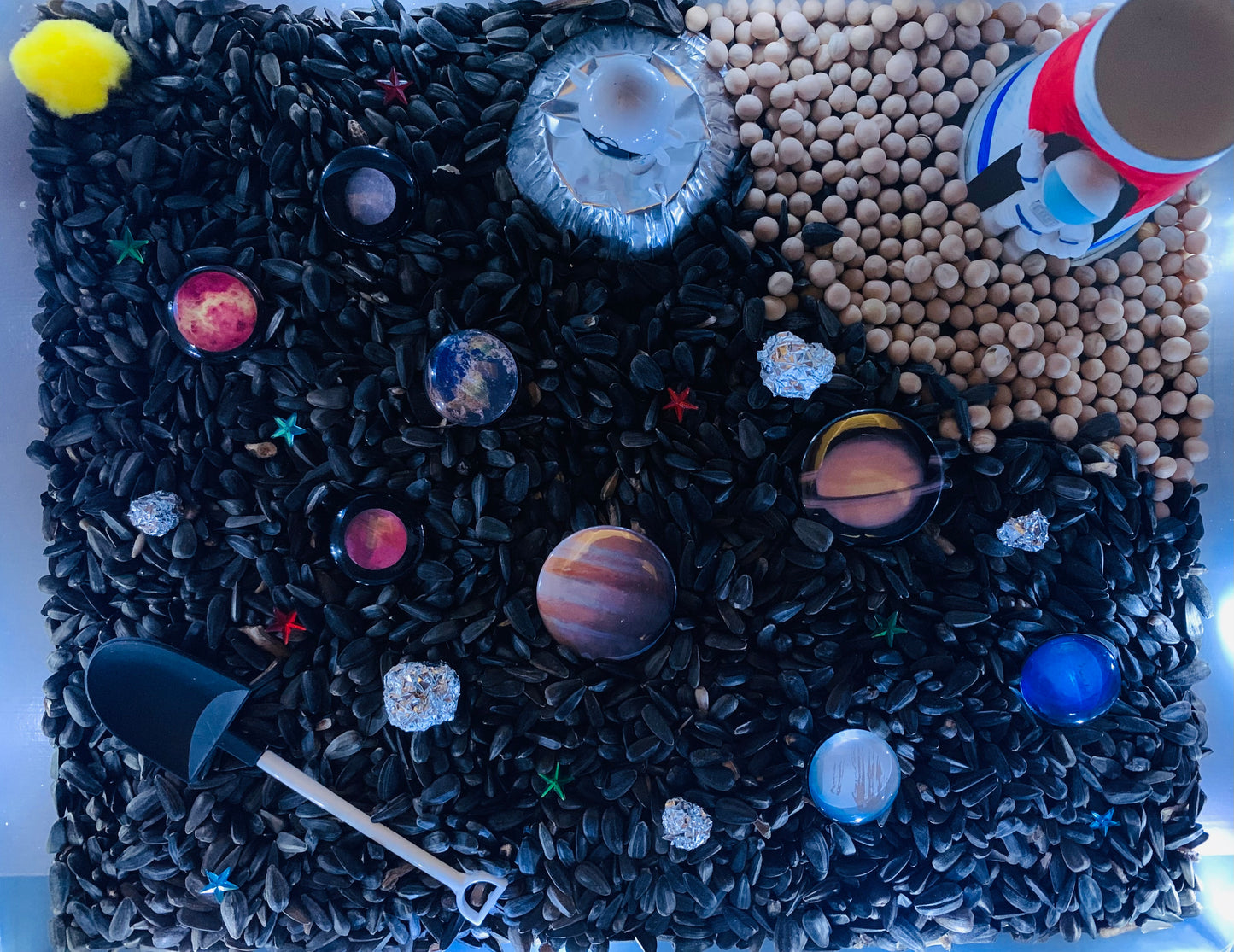 Bac sensoriel : L’espace