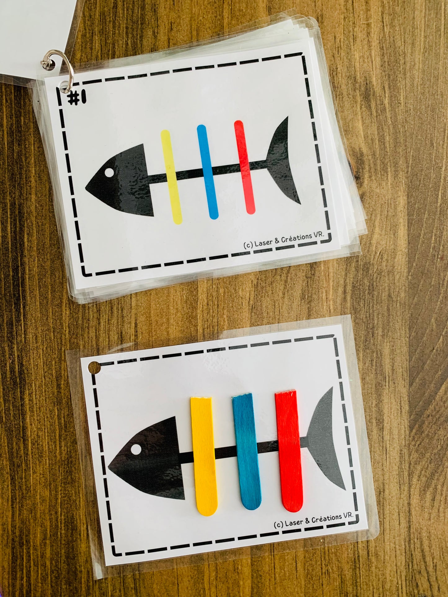 Bac sensoriel : Les poissons