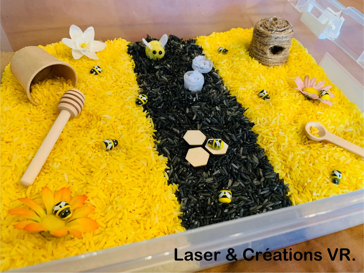 Bac sensoriel : Les abeilles