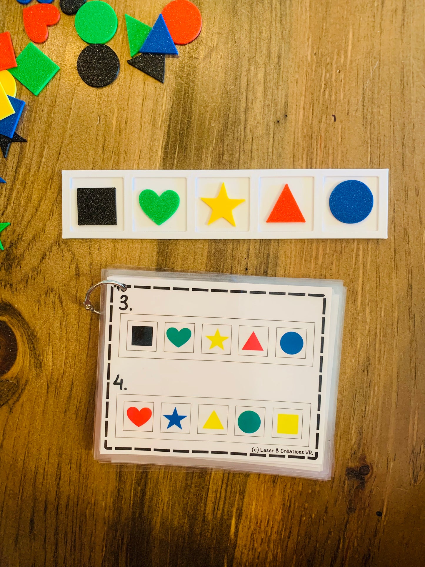 Activité : Les formes colorées