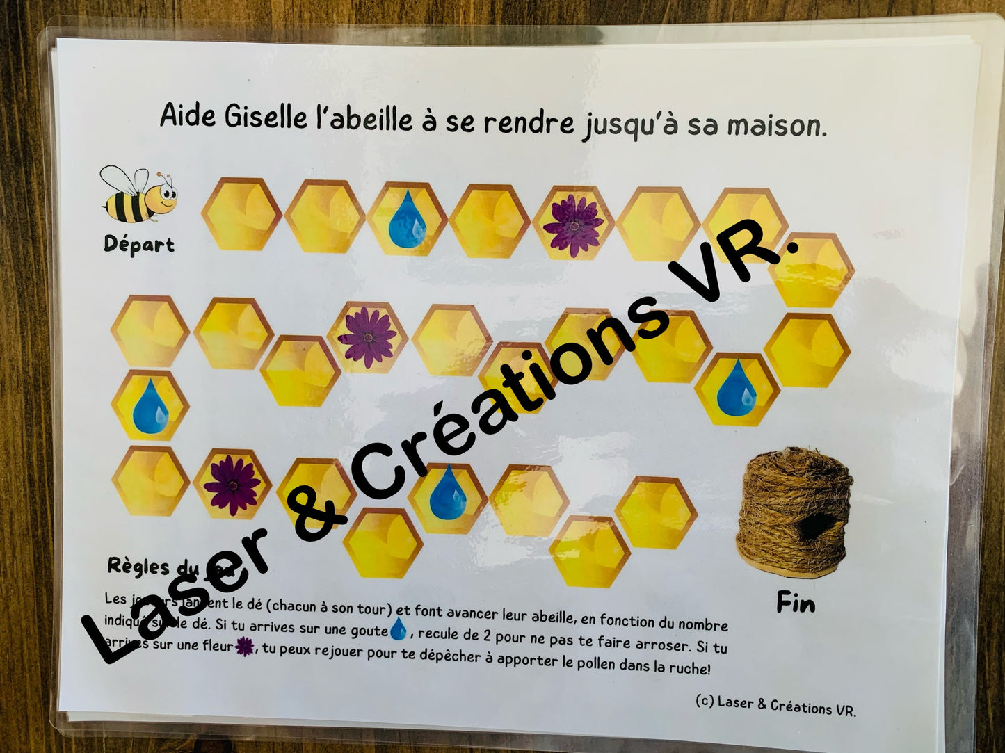 Bac sensoriel : Les abeilles