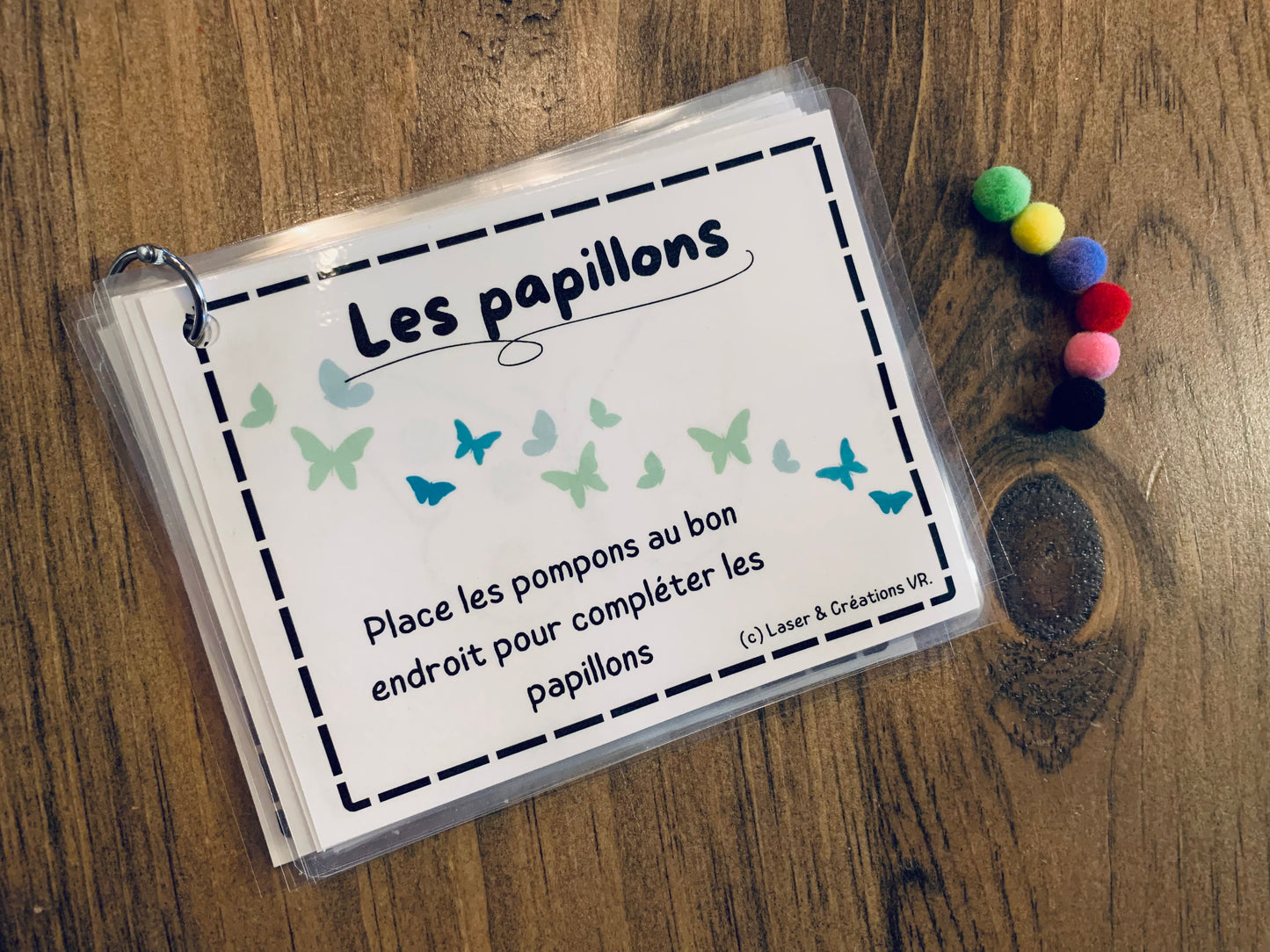 Bac sensoriel : Les papillons