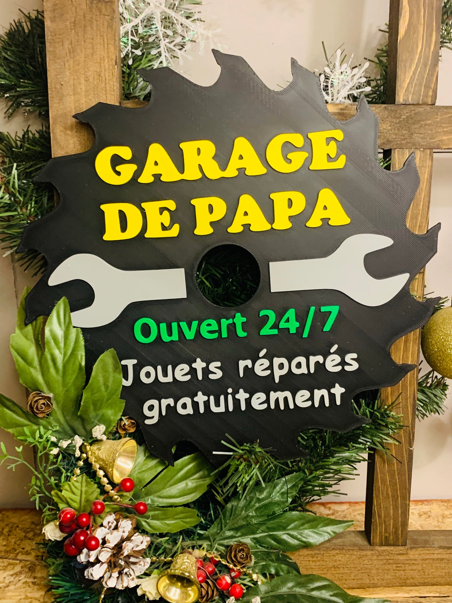 Pancarte GARAGE DE...