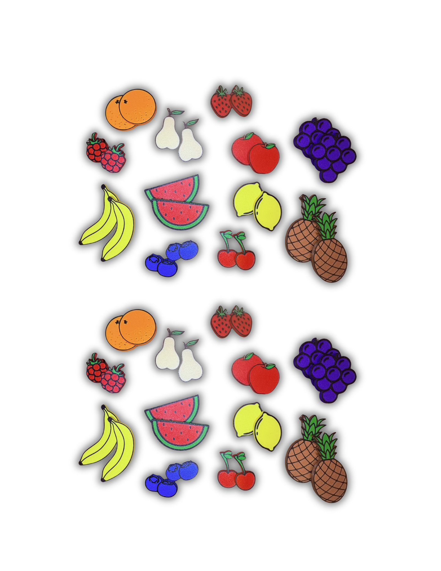 Lot de fruits et de légumes