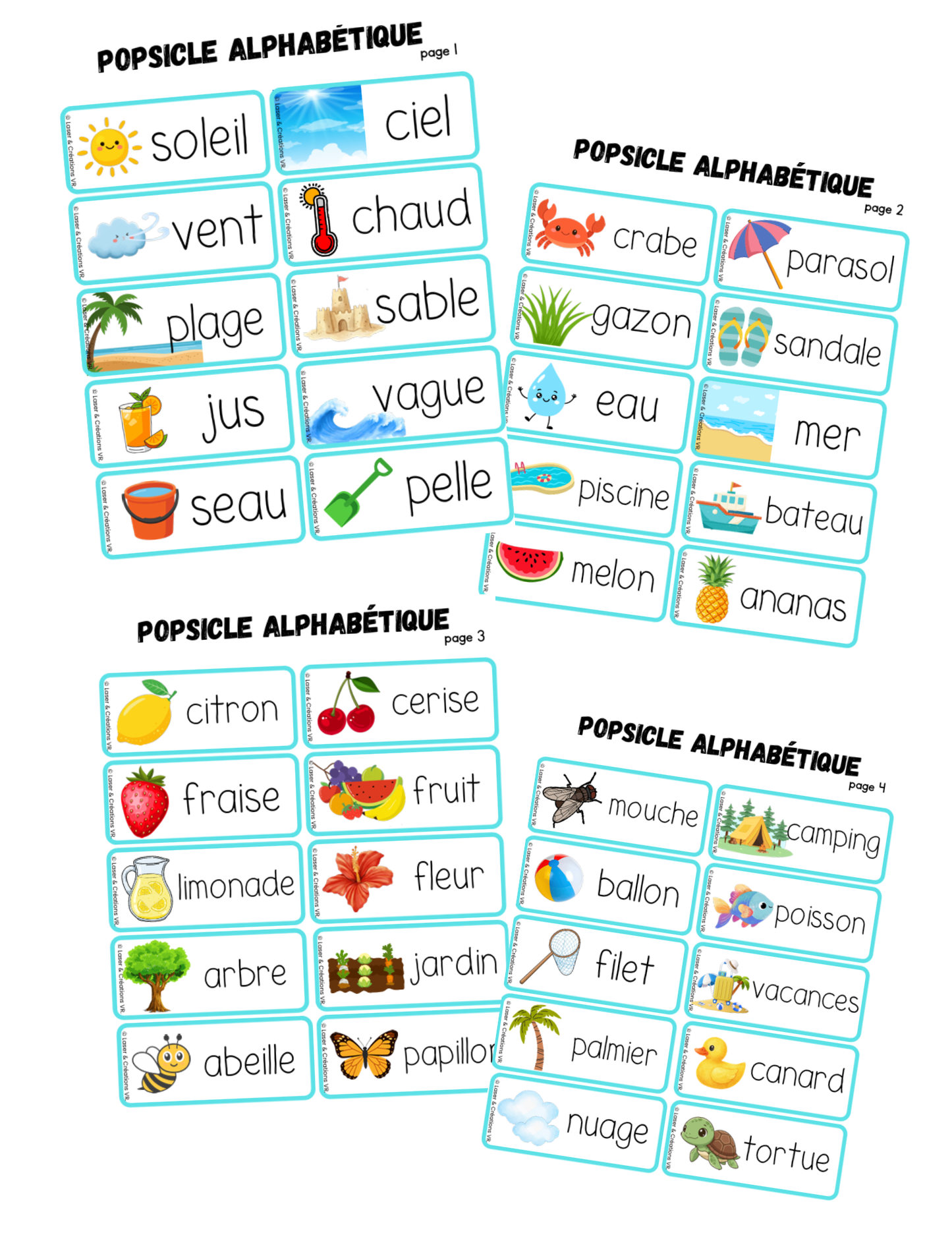 PDF - Mots-images jeu des mots glacés