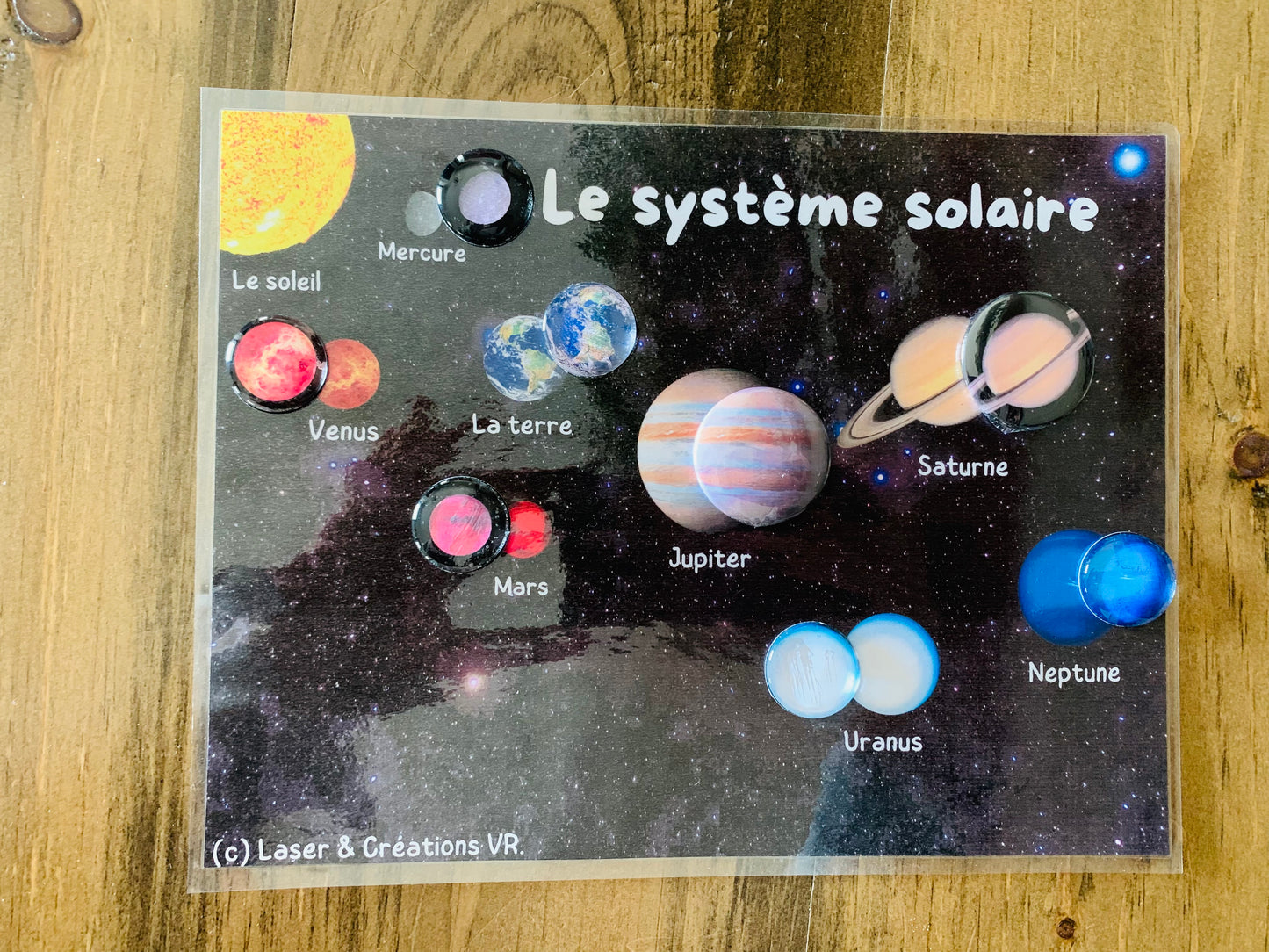 Bac sensoriel : L’espace