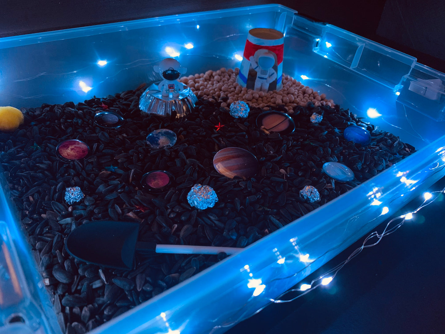 Bac sensoriel : L’espace