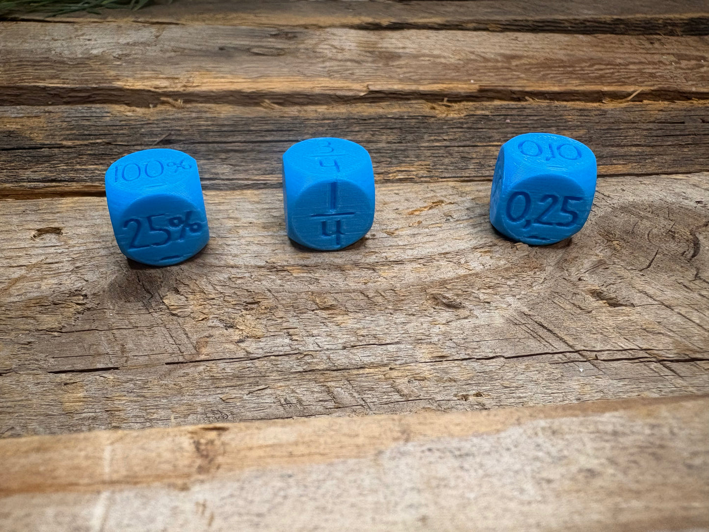 Les dés d’apprentissage (maths)