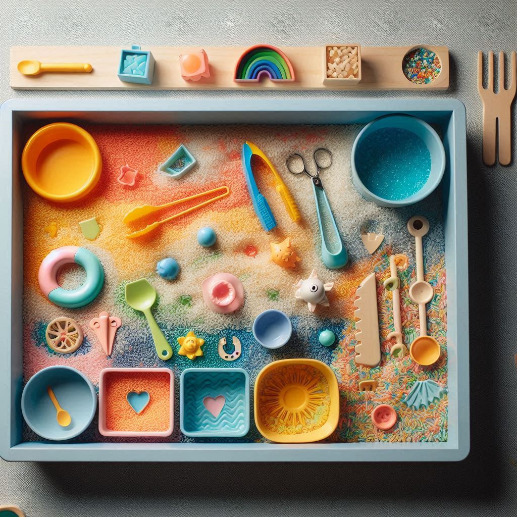 Accessoires pour bac sensoriels