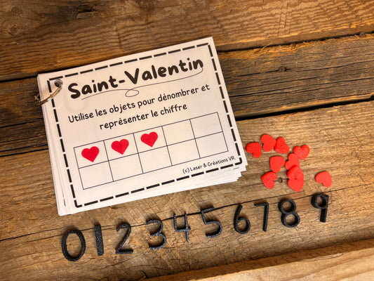Activité : Dénombrement des coeurs