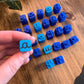 Alphabet pour pâte à modeler