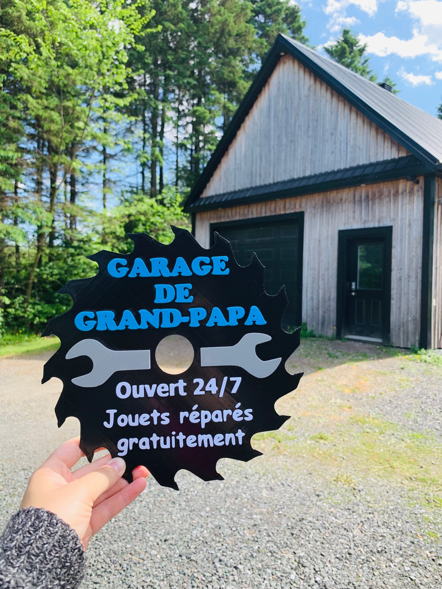 Pancarte GARAGE DE...