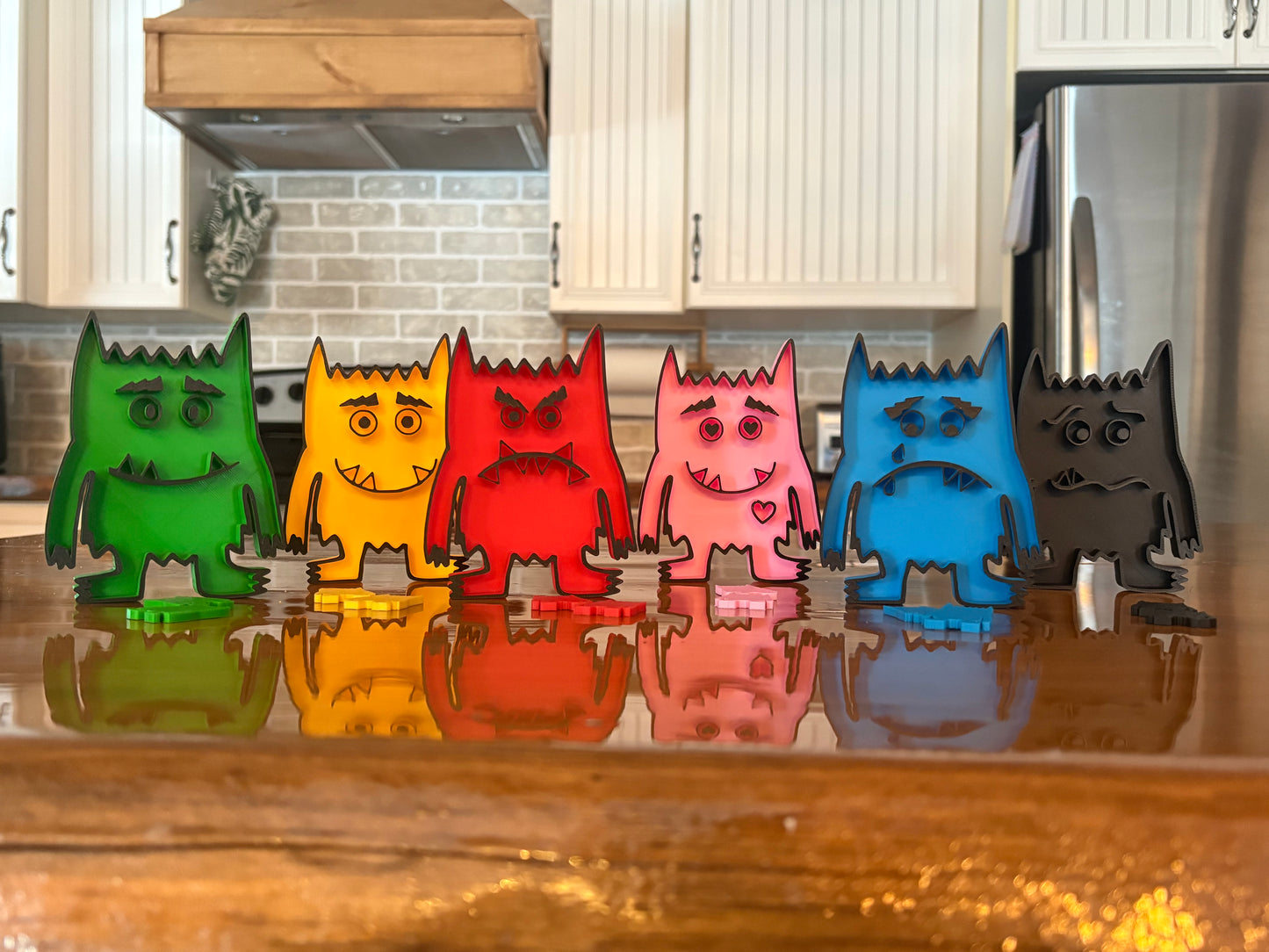 Plateaux des monstres (couleur des émotions)