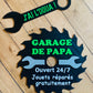 Pancarte GARAGE DE...