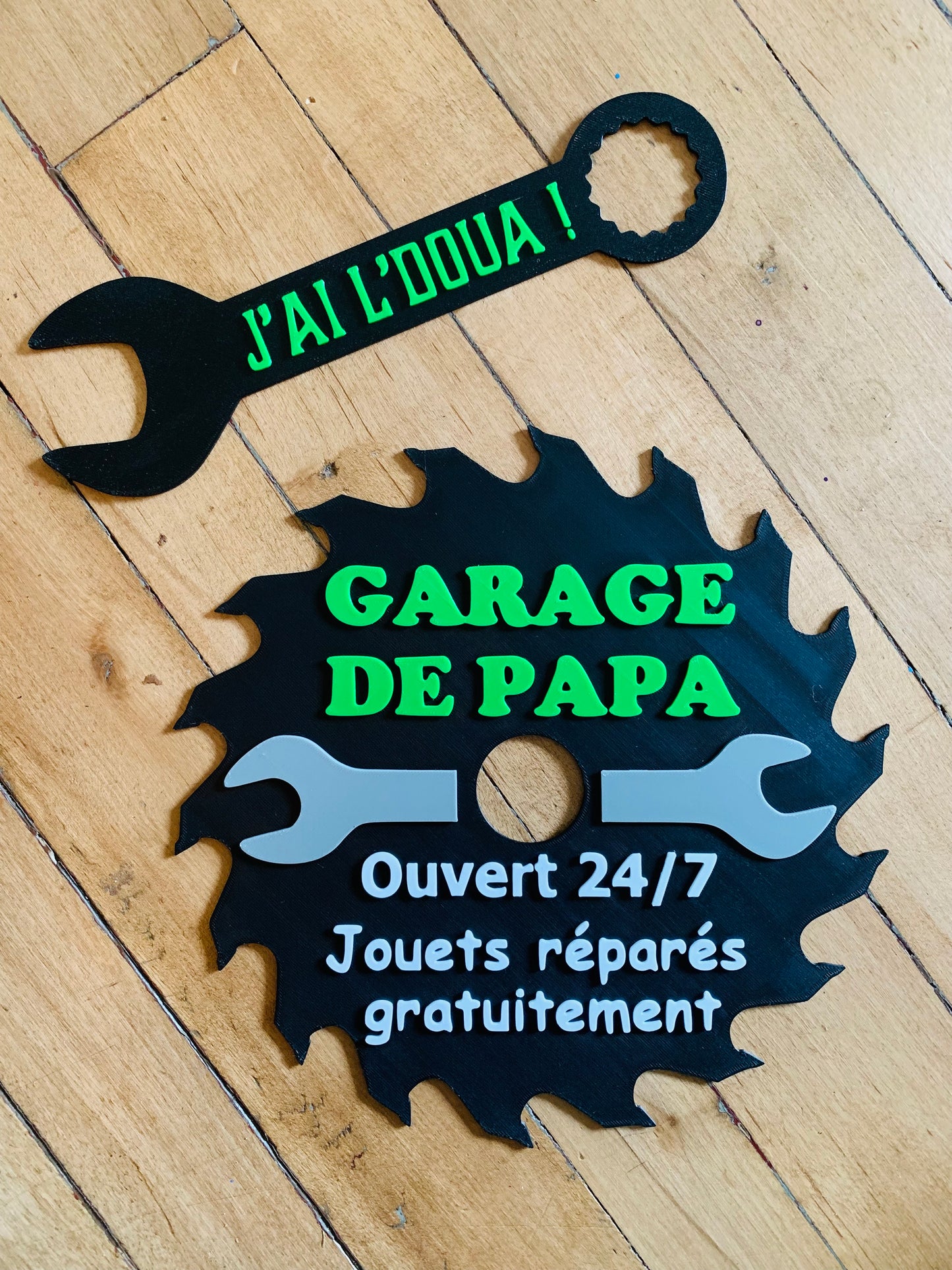 Pancarte GARAGE DE...