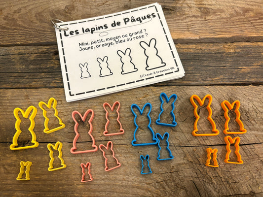 Activité : L’ordre croissant et décroissant des lapins