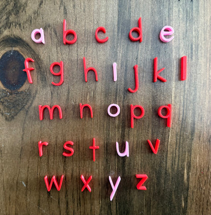 Grandes lettres de l’alphabet en 3D