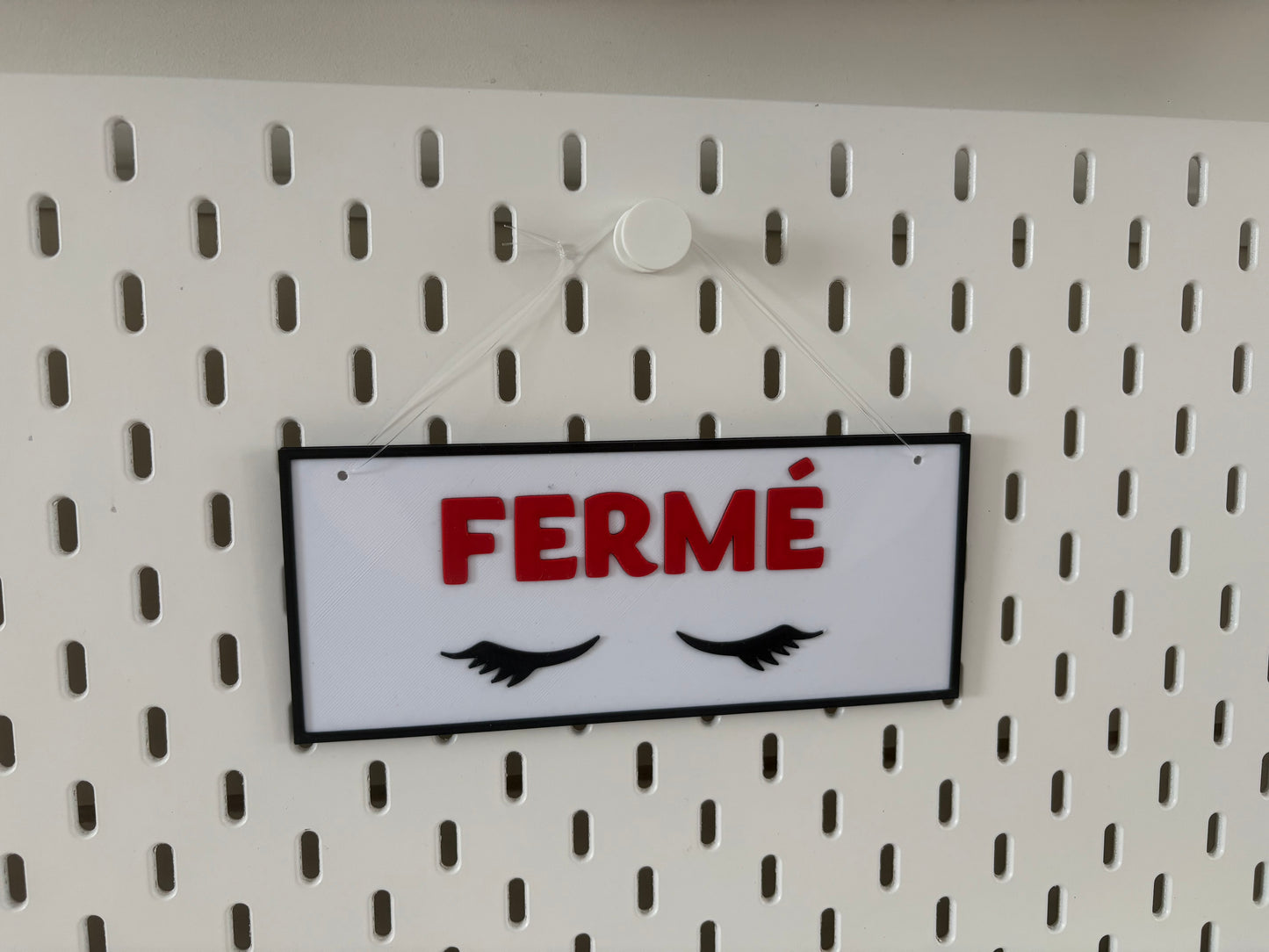 Affichette décorative pour coin symbolique