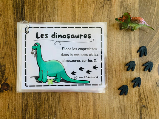 Activité : Les traces du dinosaure
