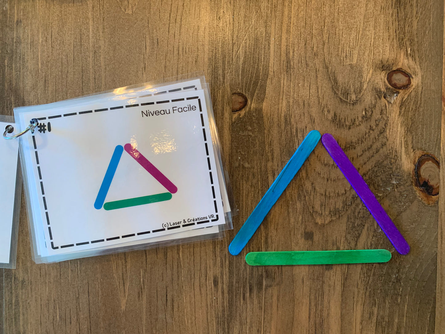 Activité : Les bâtons colorés
