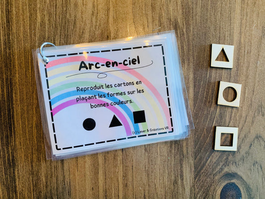 Activité : Les couleurs de l’arc-en-ciel