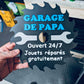 Pancarte GARAGE DE...