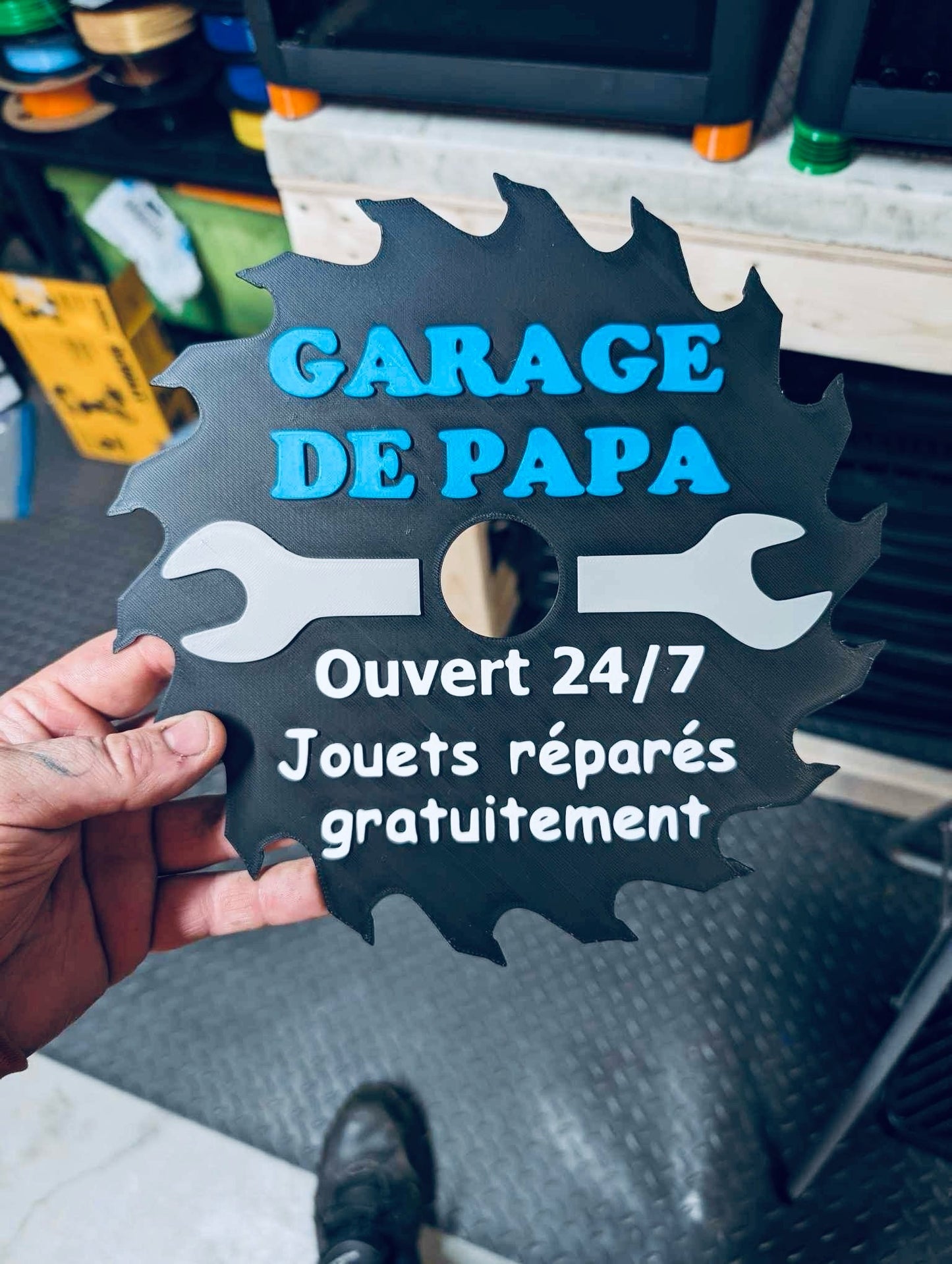 Pancarte GARAGE DE...