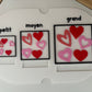 Objets petit/moyen/grand