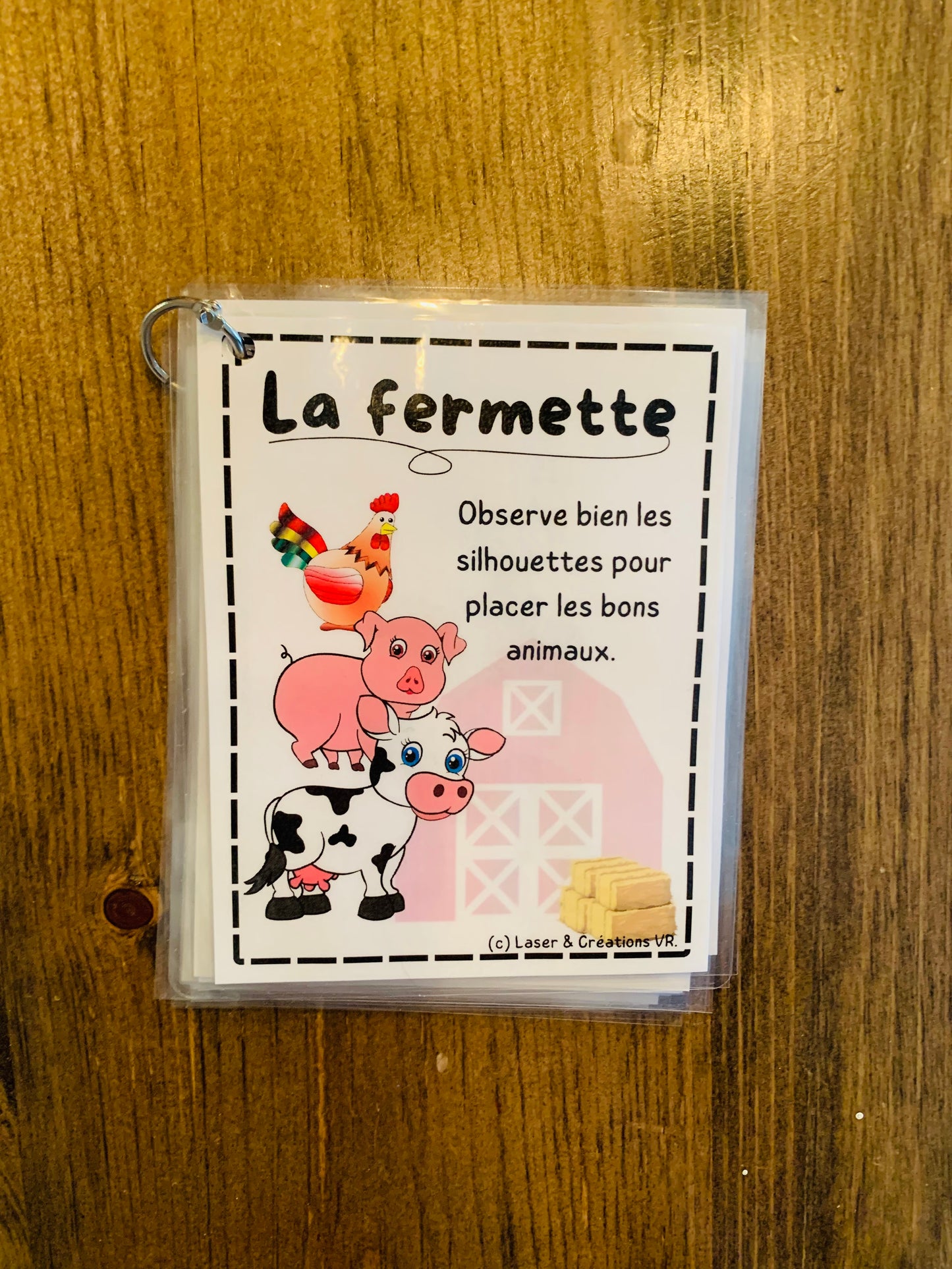 Bac sensoriel : La fermette