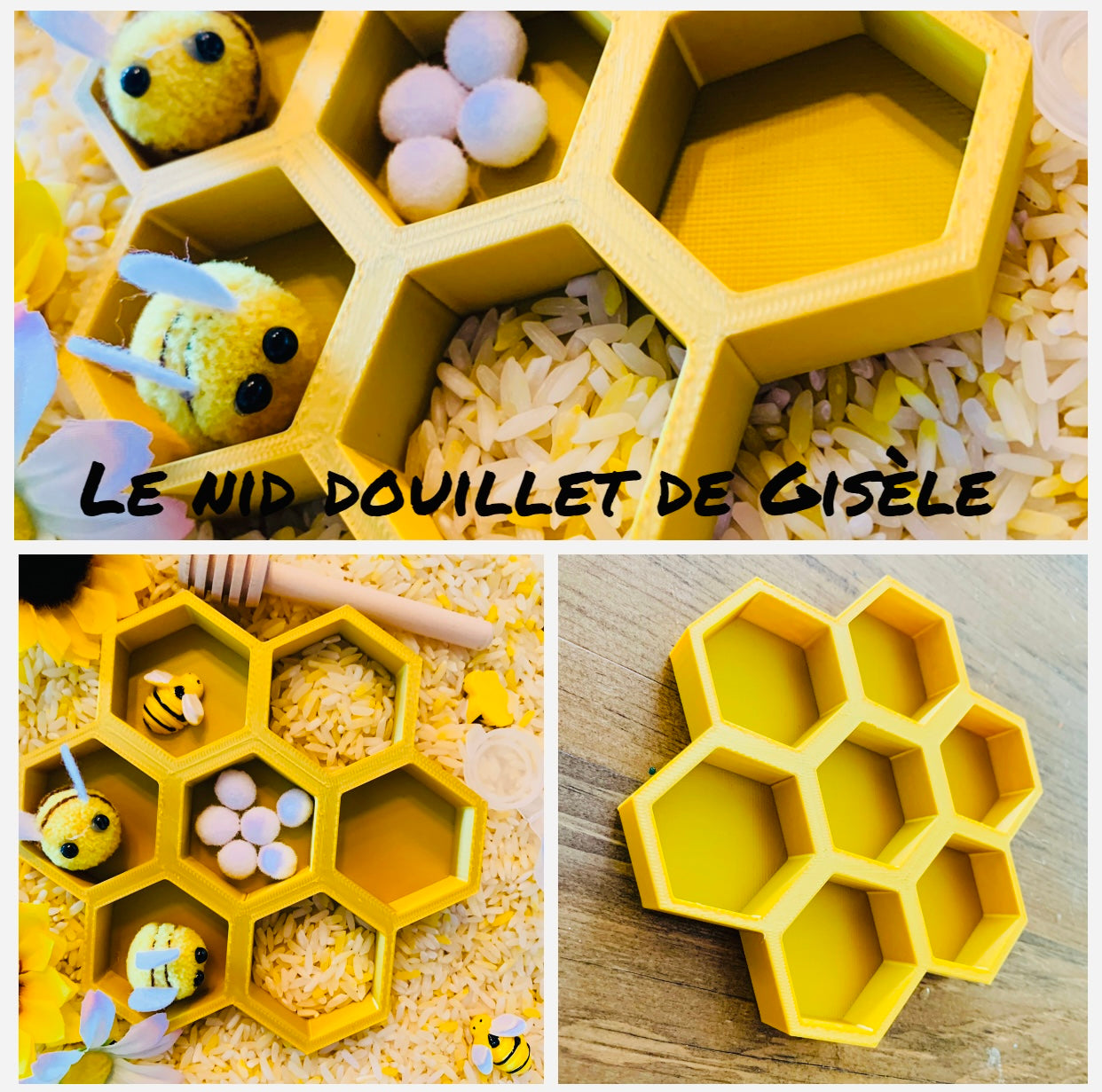 Plateaux pour bacs sensoriels
