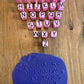 Alphabet pour pâte à modeler