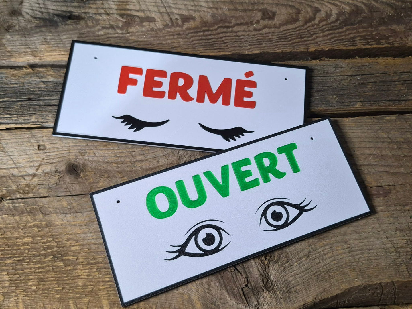 Pancarte/affiche - imparfait