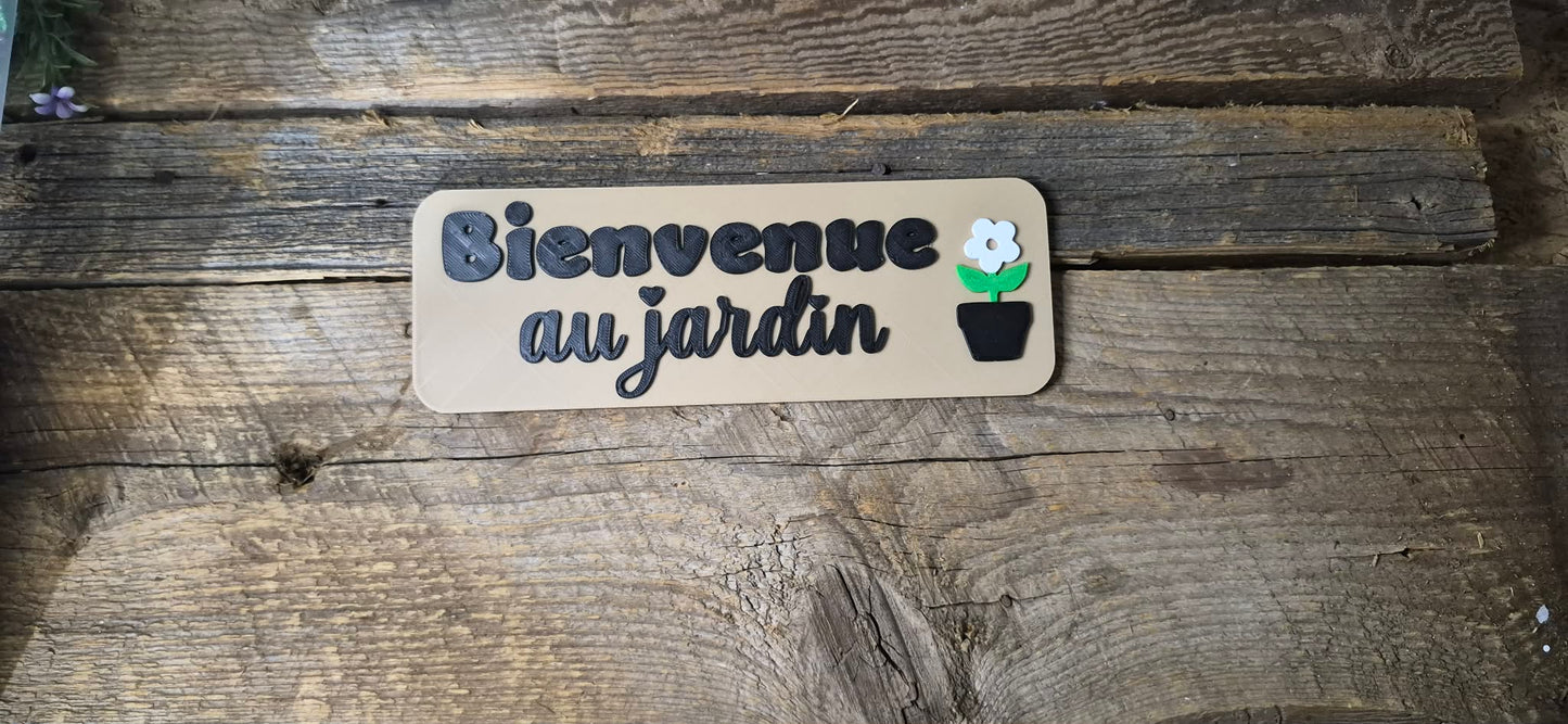 Pancarte/affiche - imparfait