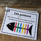 Matériel thématique poissons