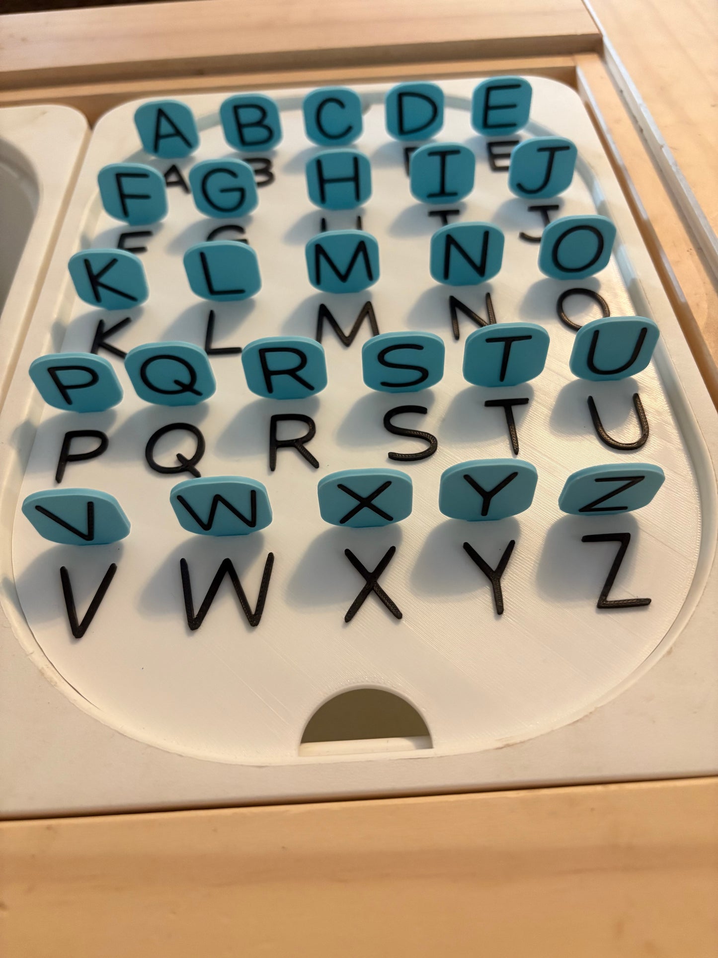 Alphabets - insert Trofast