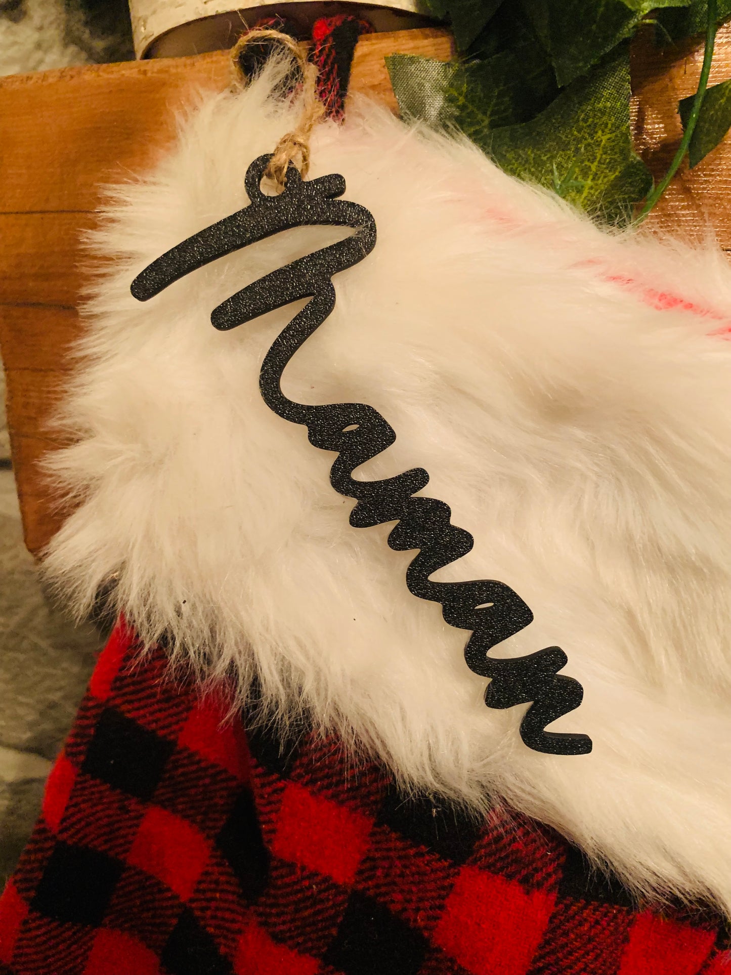 Identificateurs pour bas de Noël