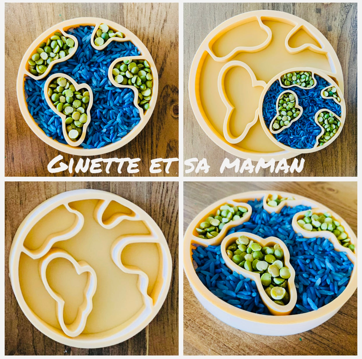 Plateaux pour bacs sensoriels