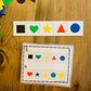 Activité : Les formes colorées