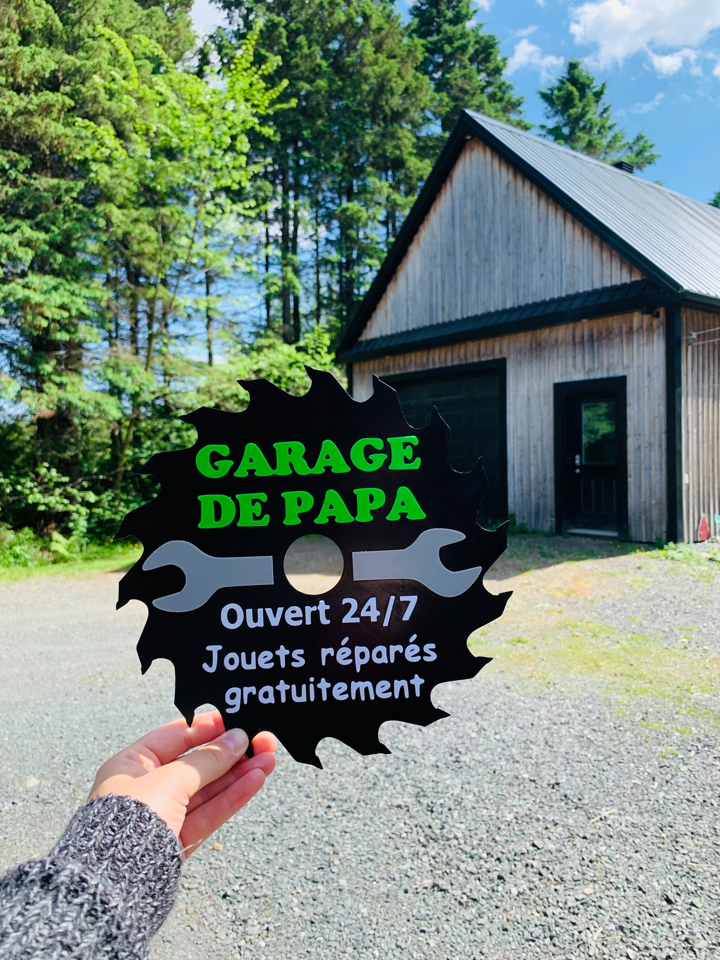 Pancarte GARAGE DE...