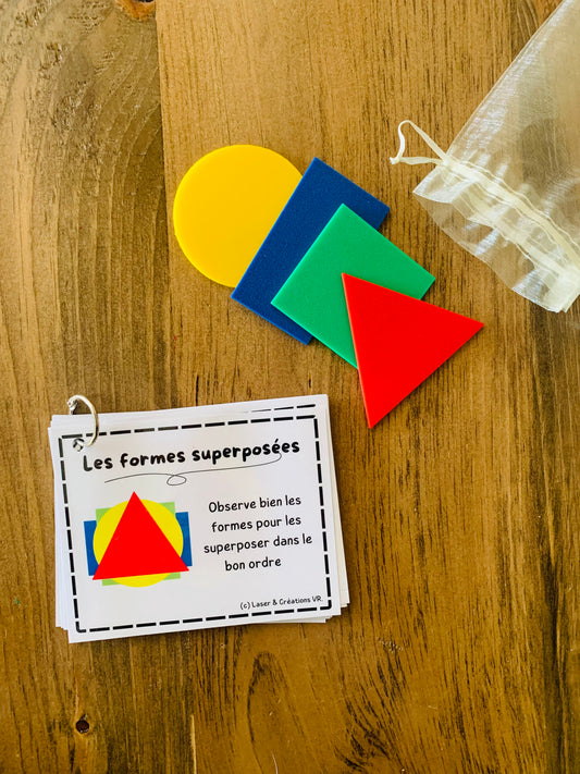 Activité : Les formes superposées