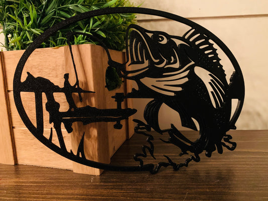 Décoration pêcheur/ poissons