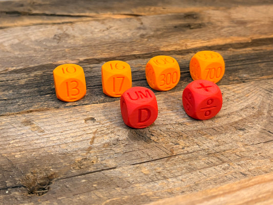 Les dés d’apprentissage (maths)