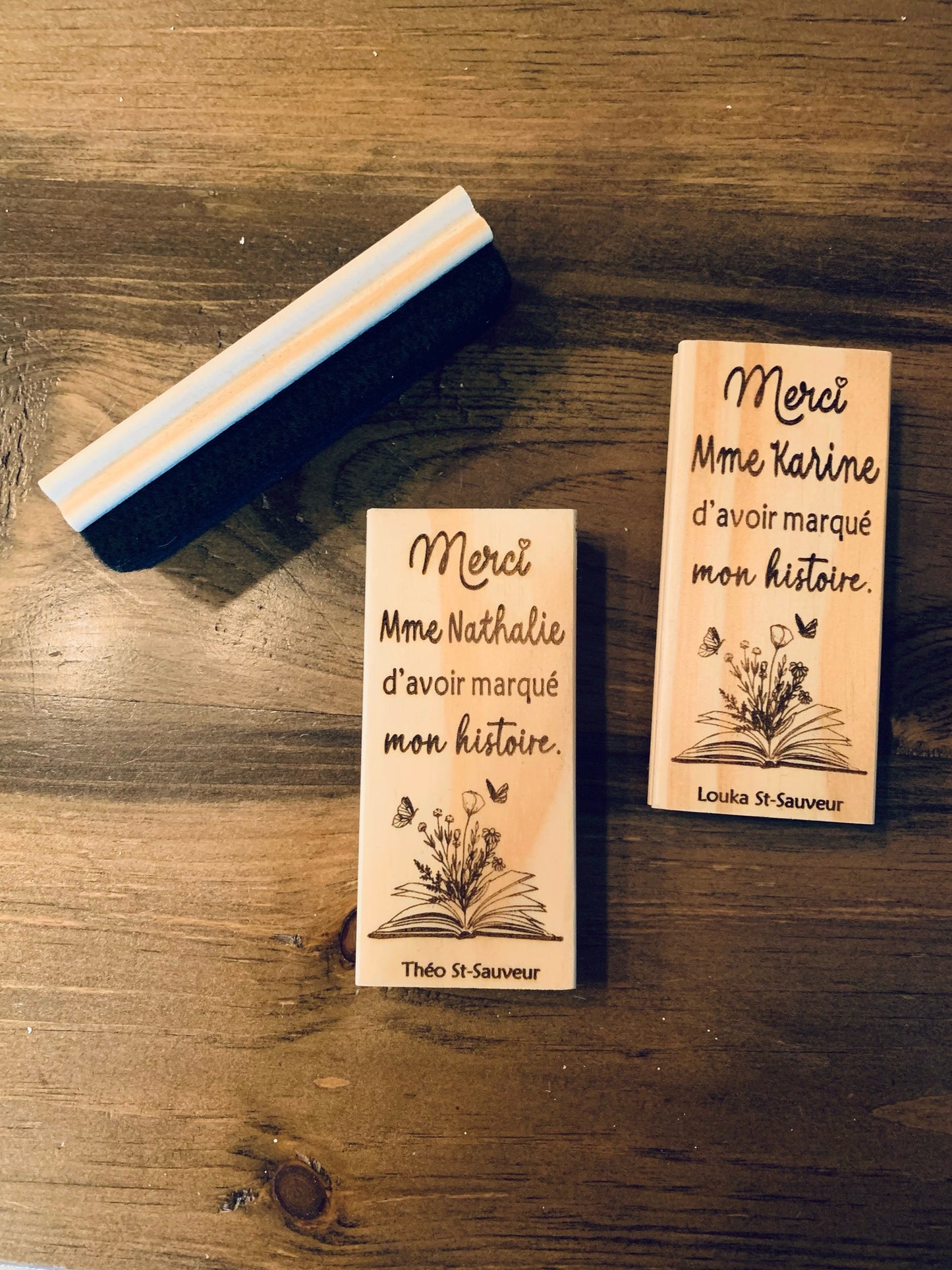 Brosse à tableau personnalisée