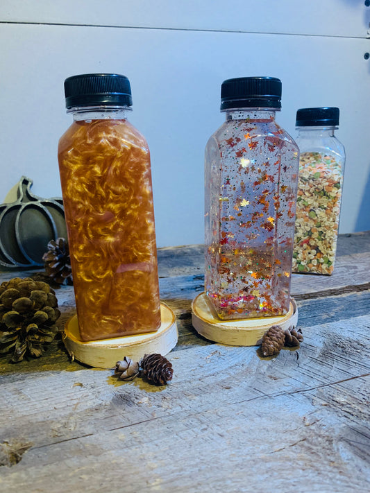Bouteille sensorielle - Automne
