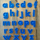 L’alphabet sensoriel à remplir