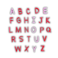 Minis alphabets et chiffres 3D pour bac sensoriel
