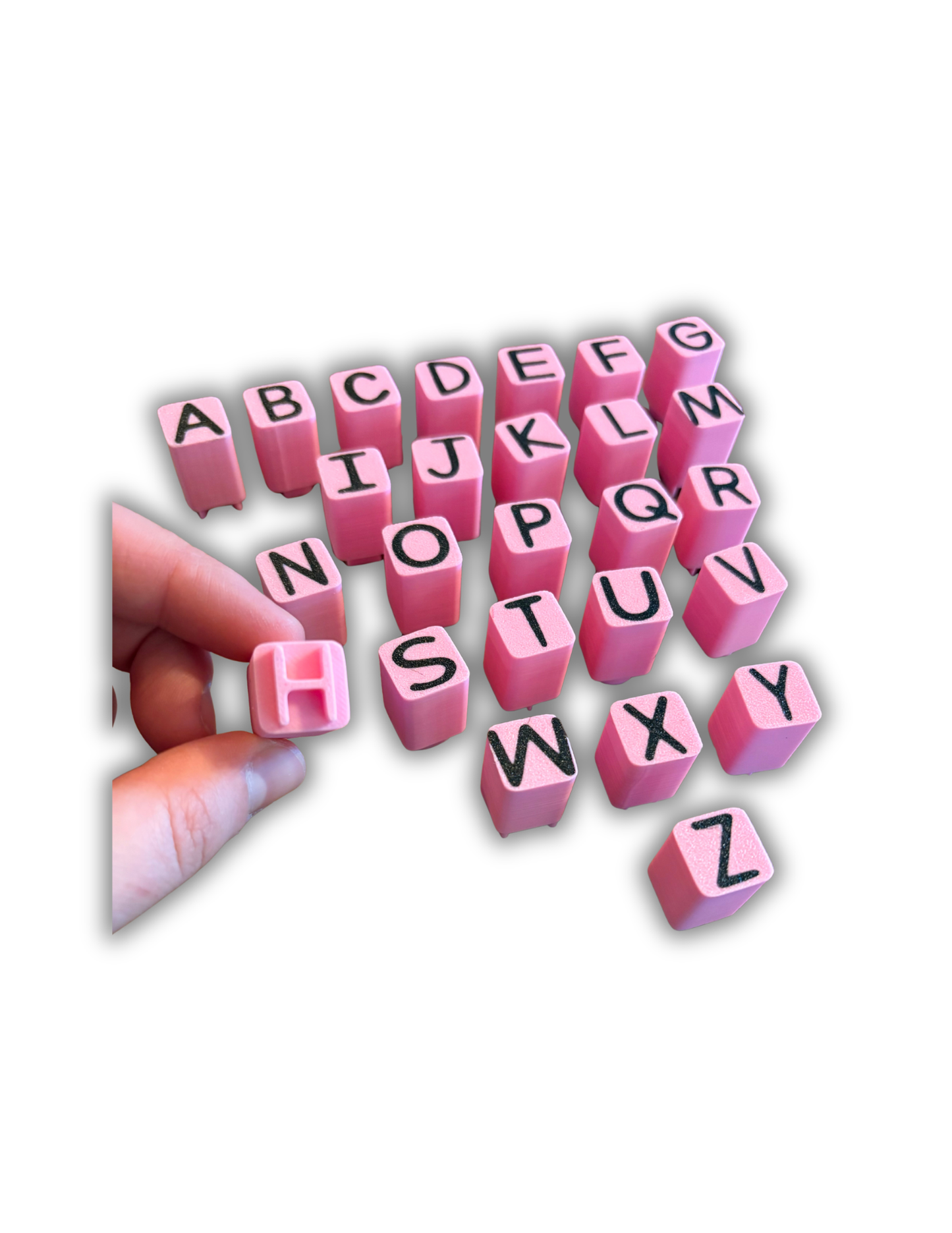 Alphabets pour pâte à modeler