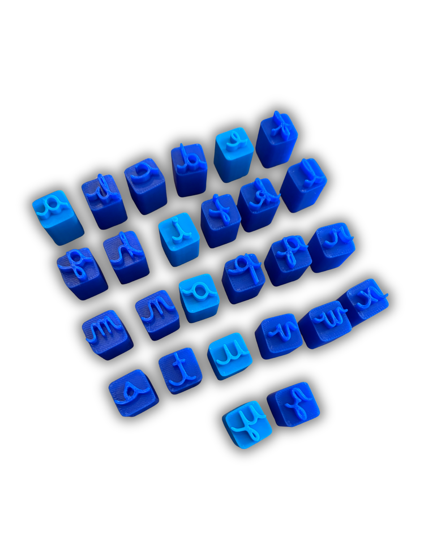Alphabets pour pâte à modeler